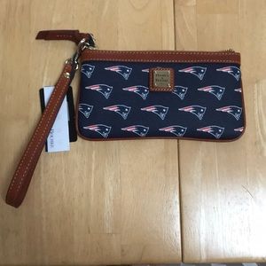Dooney and Bourke Patriots wristlet